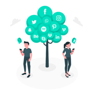 social media tree