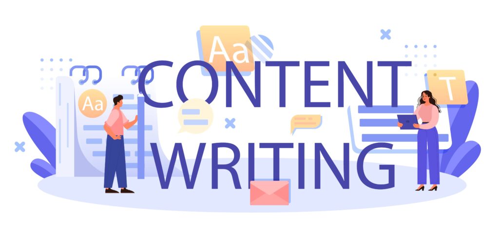 content writing graphic