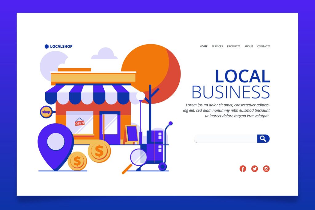 local seo lending page