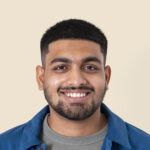 indian man smiling